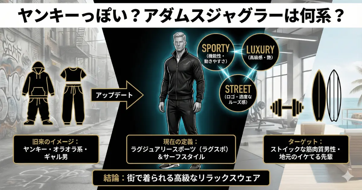 ヤンキーっぽい?アダムスジャグラーは何系?