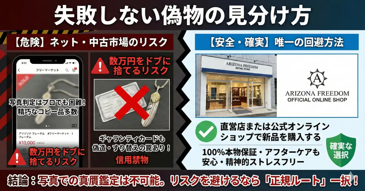 失敗しない偽物の見分け方