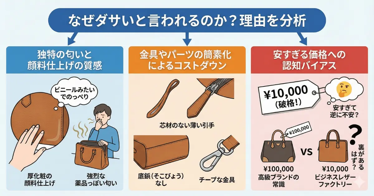 なぜダサいと言われるのか?理由を分析