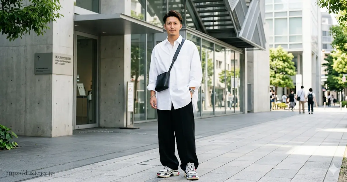 Another Address（アナザーアドレス）でレンタルできるハイブランド服を使ったモードなメンズコーディネート
