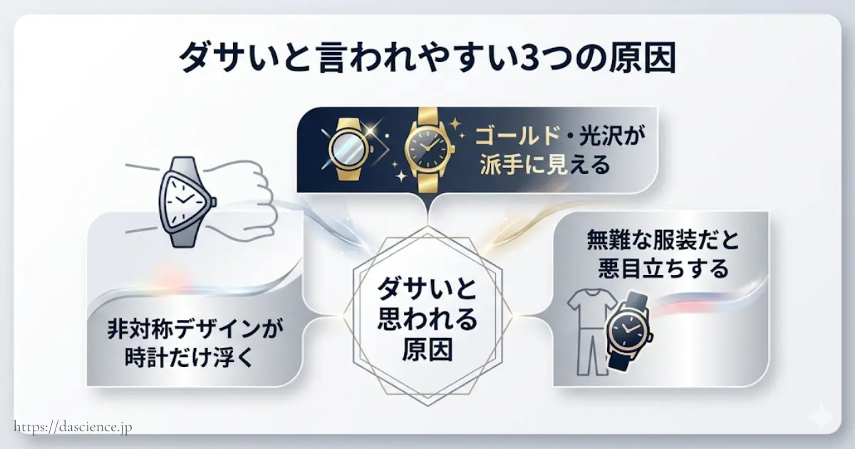 ハミルトンベンチュラがダサいと言われる3つの理由