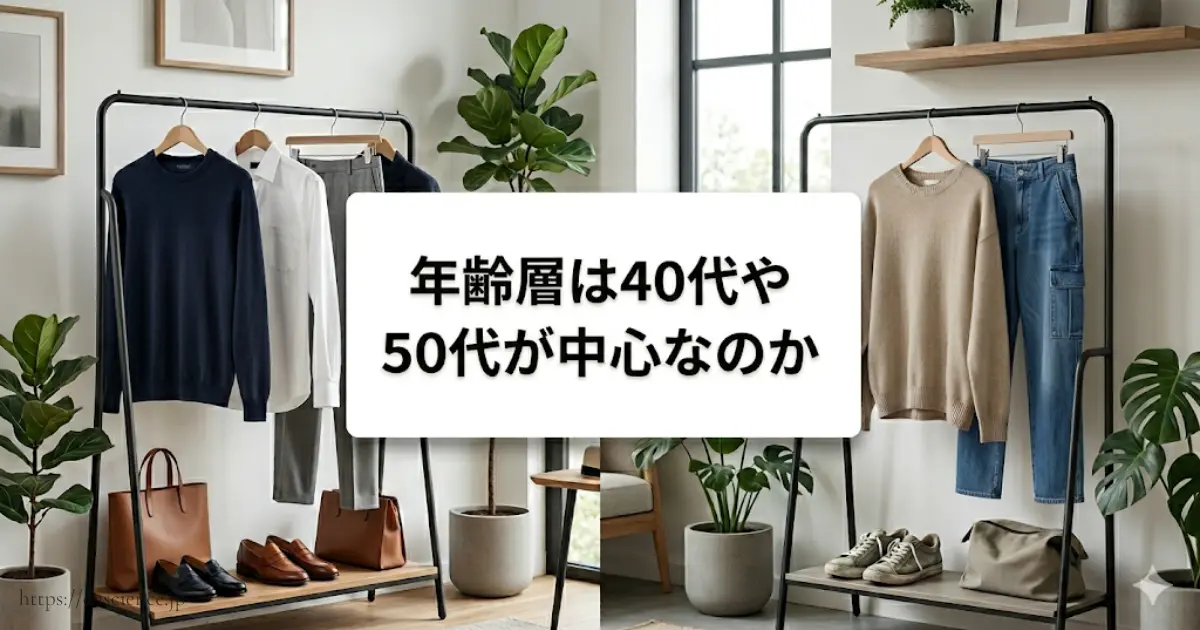 年齢層は40代や50代が中心なのか