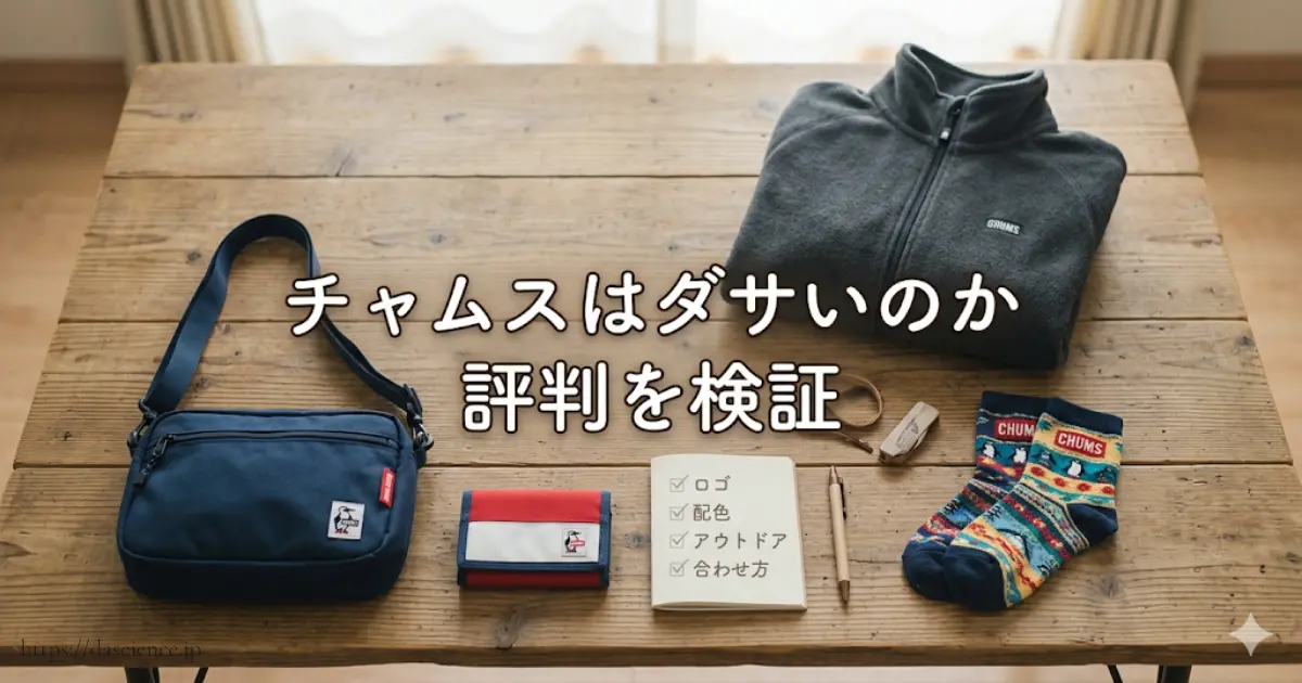 チャムスはダサいのか評判を検証