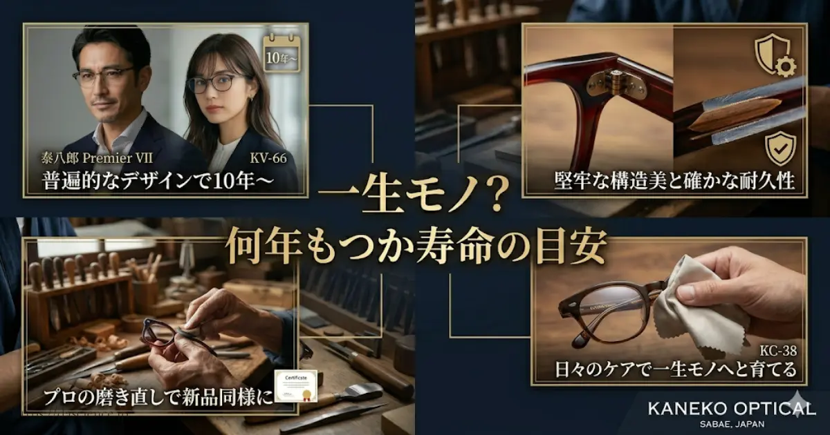 一生モノ？何年もつか寿命の目安
