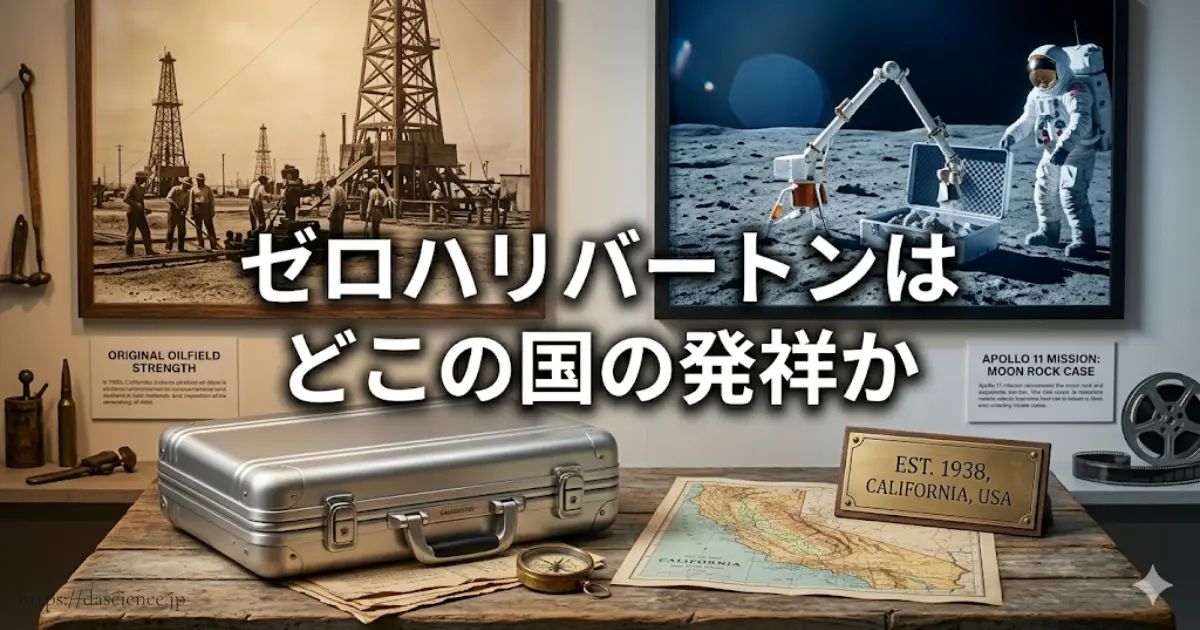 ゼロハリバートンはどこの国の発祥か
