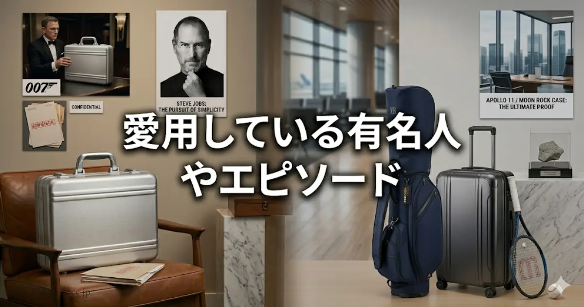 愛用している有名人やエピソード