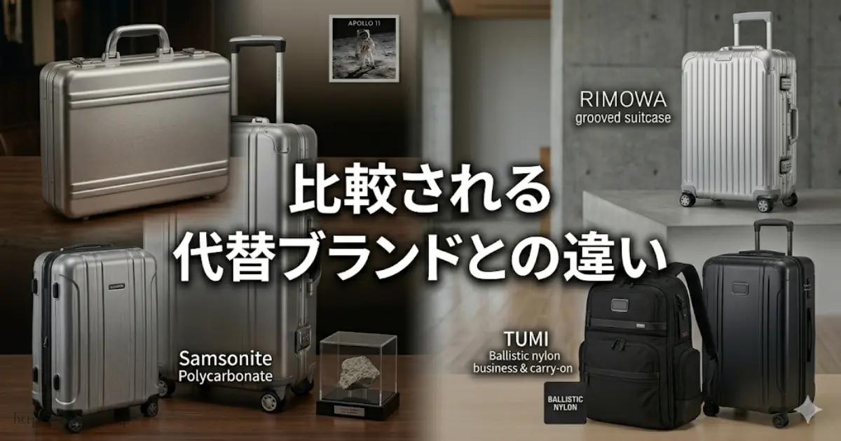 比較される代替ブランドとの違い