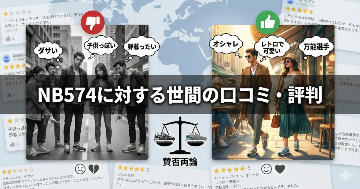 NB574に対する世間の口コミ・評判
