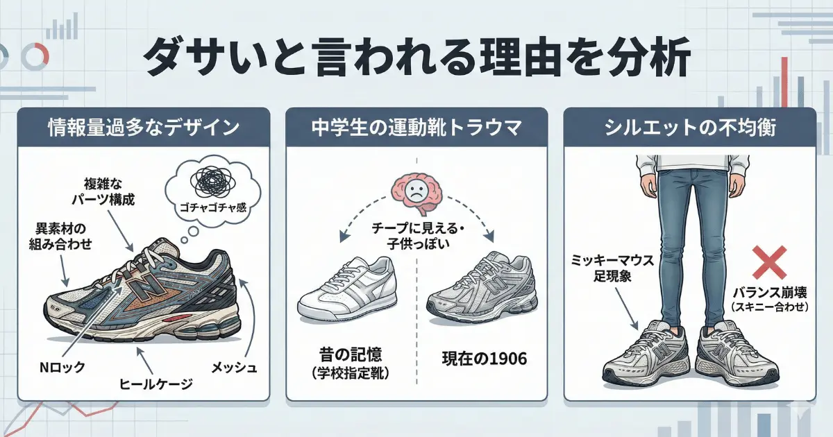 ダサいと言われる理由を分析