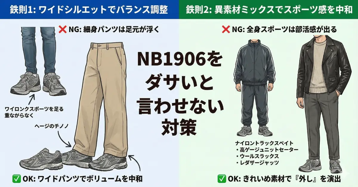 NB1906をダサいと言わせない対策