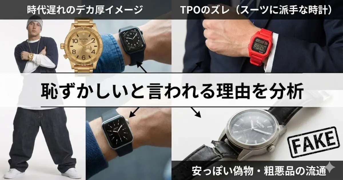 恥ずかしいと言われる理由を分析