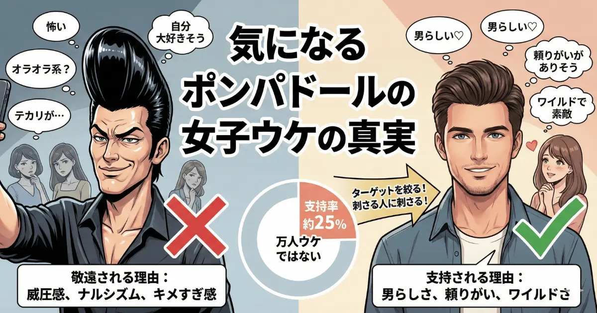 気になるポンパドールの女子ウケの真実