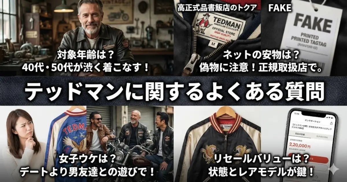 テッドマンに関するよくある質問