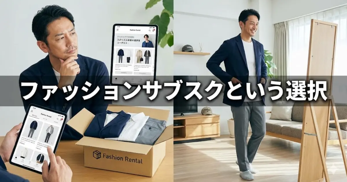 ファッションサブスクという選択